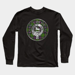 Clan Cochrane Crest & Tartan Long Sleeve T-Shirt